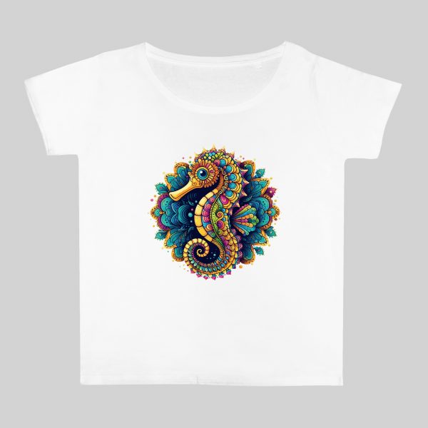Col rond Femmes / Hippocampe ~ Mandala