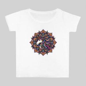 Col rond Femmes / Licorne ~ Mandala