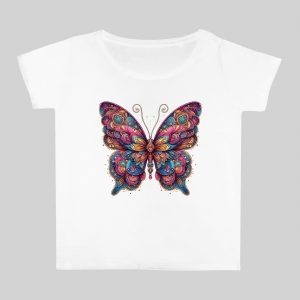 Col rond Femmes / Papillon I~ Mandala