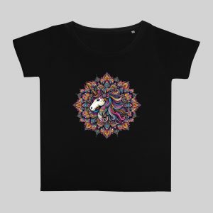 Col rond Femmes / Licorne ~ Mandala