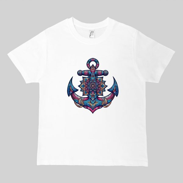 Col rond Kids / Ancre  ~ Mandala