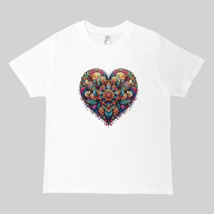 Col rond Kids / Coeur ~ Mandala