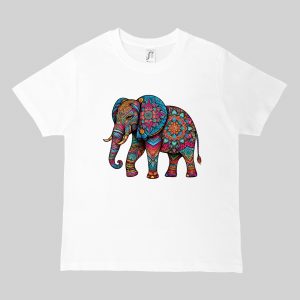 Col rond Kids / Eléphant ~ Mandala