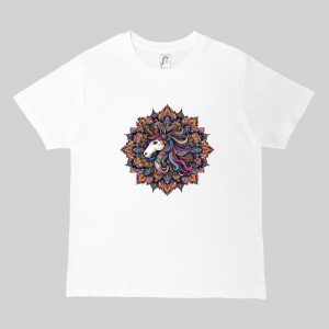 Col rond Kids / Licorne ~ Mandala