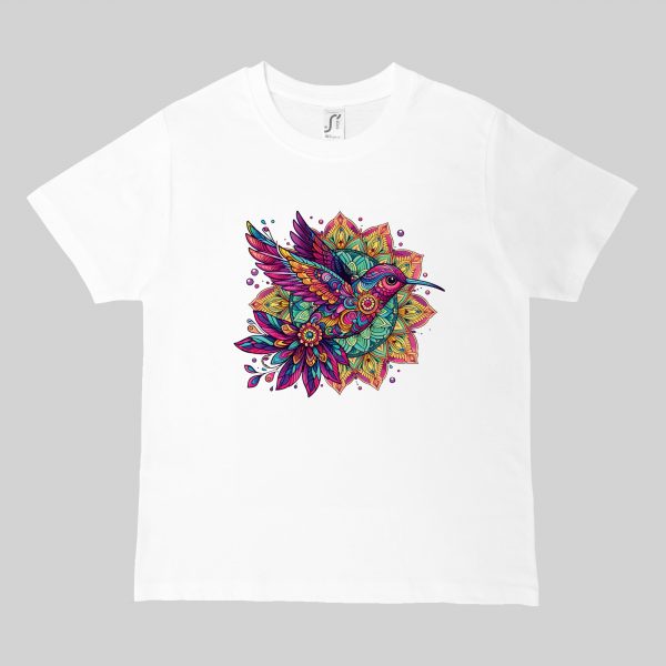 Col rond Kids / Oiseaux ~ Mandala
