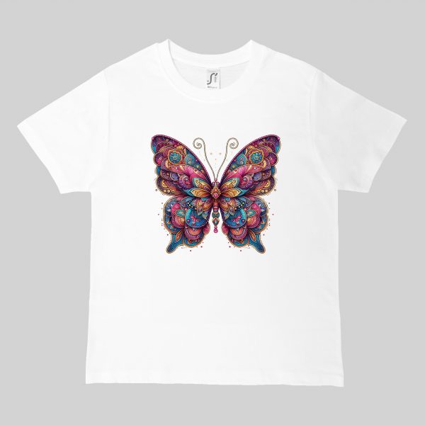 Col rond Kids / Papillon I ~ Mandala