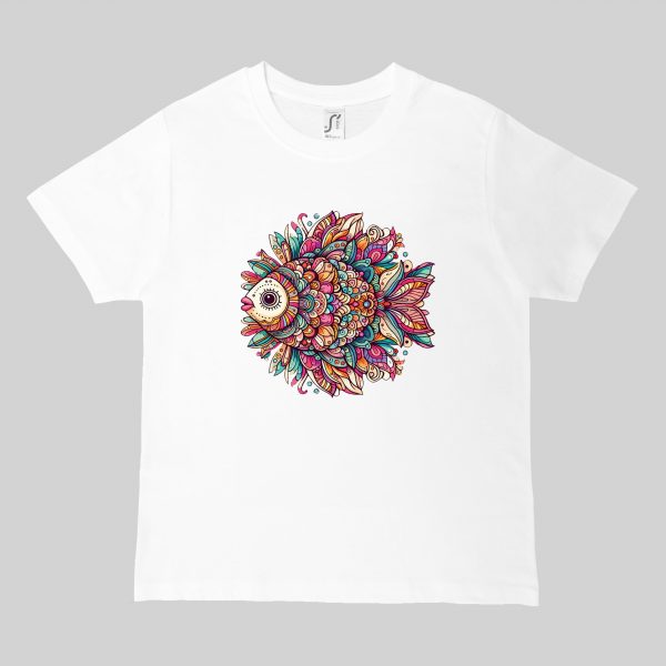 Col rond Kids / Poisson ~ Mandala