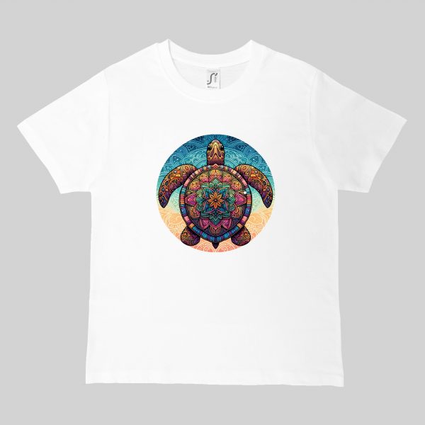 Col rond Kids / Tortue ~ Mandala