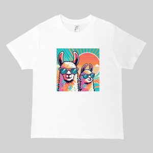 Col rond Kids / Alpagas ~ Summers Vibes