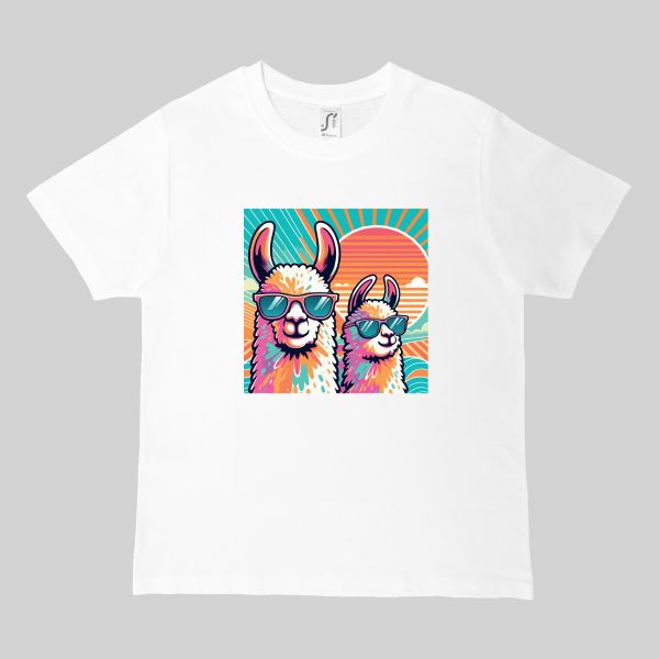 Col rond Kids / Alpagas ~ Summers Vibes