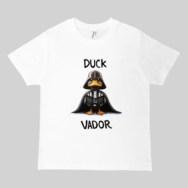 T-shirts blanc kids Visuel Animaux drôles I - Humours Col rond Kids / Canard ~ Humours