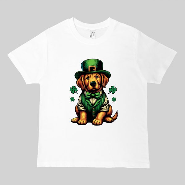 Col rond Kids / Chien ~ Saint Patrick