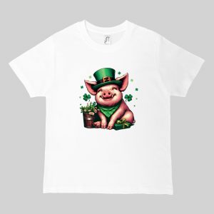 Col rond Kids / Cochon ~ Saint Patrick