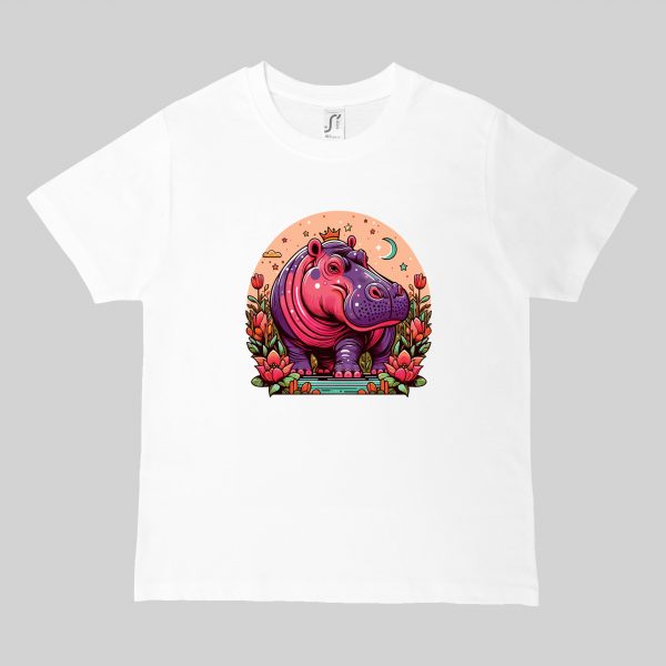 Col rond Kids / Hippopotames I ~ Summers Vibes