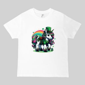 Col rond Kids / Licorne ~ Saint Patrick