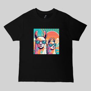 Col rond Kids / Alpagas ~ Summers Vibes