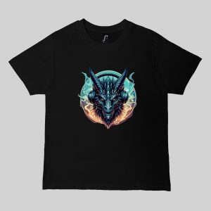 T-shirts noir kids Visuel Dragons I - Fantastiques & Sciences fictions Col rond Kids / Dragon ~ Fantastiques & Sciences fictions