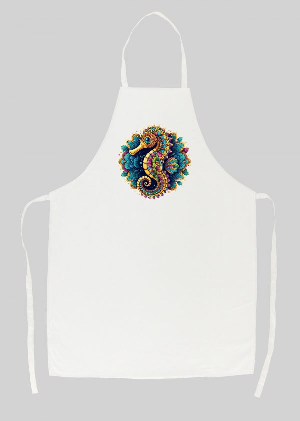 Tablier Hippocampe ~ Mandala