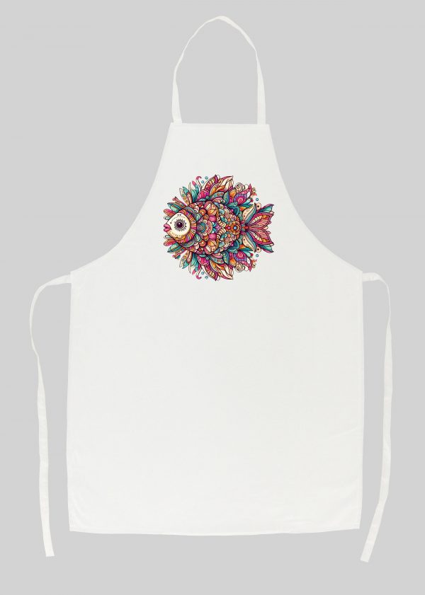 Tablier Poisson ~ Mandala