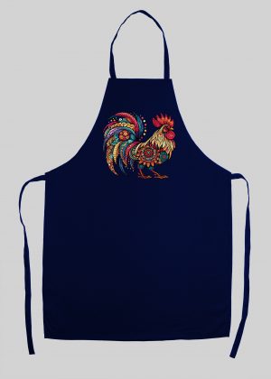 Tablier Coq ~ Mandala