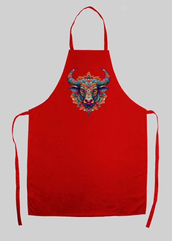 Tablier Taureau ~ Mandala