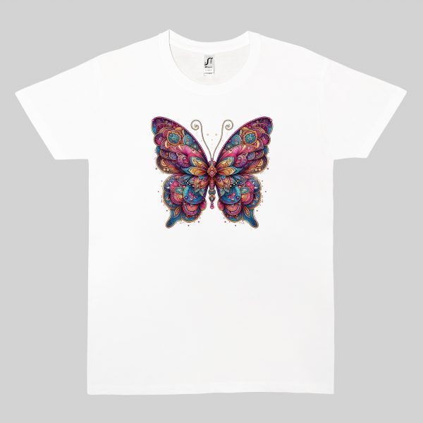 Col rond Hommes / Papillon I ~ Mandala