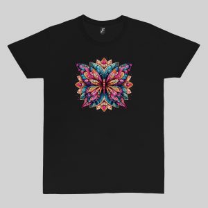 Col rond Hommes / Papillon II ~ Mandala