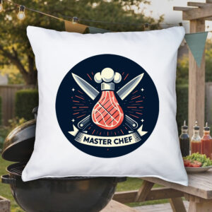 Housse de coussin / Barbecue ~ Eat me / Drink me