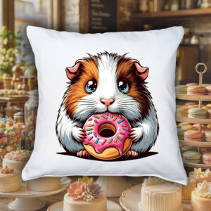 Housse de coussin / Hamster I ~ Eat me / Drink me