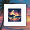 Housse de coussin Lune de Mer ~ Summers Vibes