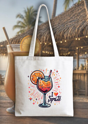 Masque sac tote bag blanc vue de face Visuel Apéros II - Eat me, drunk me Tote Bag Apéro II ~ Eat me & Drink me
