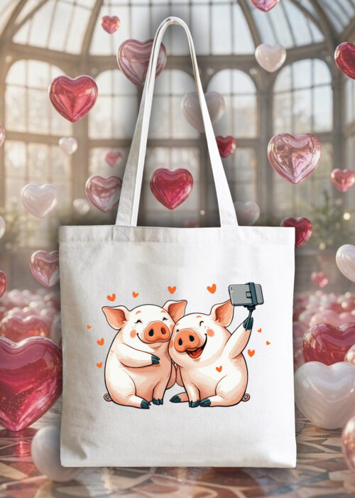 Tote Bag Cochons ~ Love