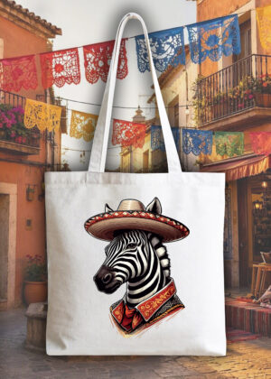 Tote Bag Zèbre I ~ Danses & Fiestas
