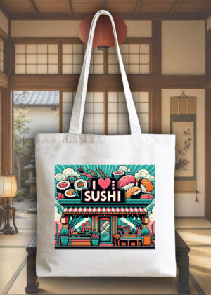 Tote Bag Sushis I ~ Asia