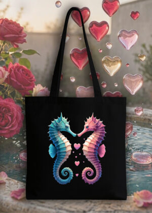Tote Bag Hippocampes ~ Love
