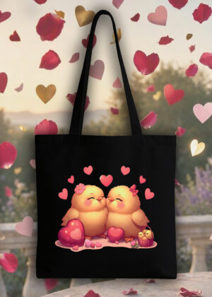 Tote Bag Poussins ~ Love