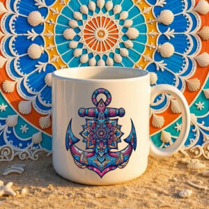 Mug Ancre Mandala I Mug Ancre ~ Mandalas