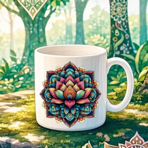 Mug Lotus ~ Mandalas