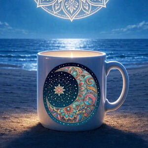 Mug Lune mandala I Mug Lune I ~ Mandalas