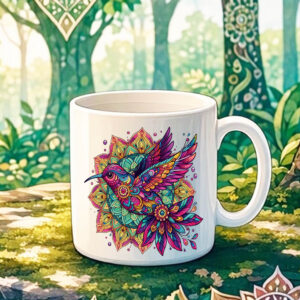 Mug Oiseaux ~ Mandalas