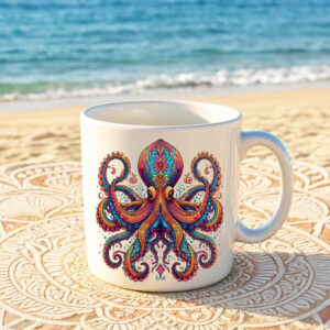 Mug Pieuvre Mandala I Mug Pieuvre ~ Mandalas