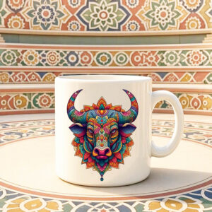 Mug Taureau Mandala I Mug Taureau ~ Mandalas
