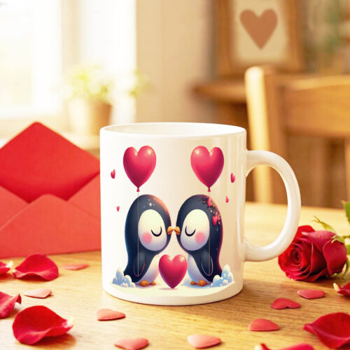 Mug Visuel Pinguins I - Loves Mug Pinguins I ~ Loves