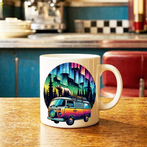 Mug Visuel van III - Véhicules Mug Van III ~ Vintages Cars