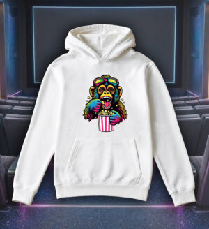 SW8EFA~1 Sweats à capuche Unisexe Adultes / Singe I ~ Fantastiques & Sciences fictions