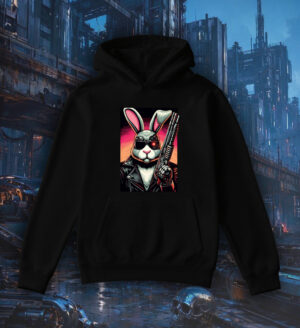 SWEETS~1 Sweats à capuche Unisexe Adultes / Lapin I ~ Fantastiques & Sciences fictions