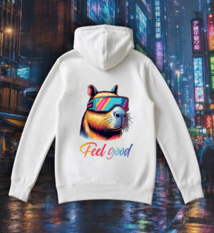 Sweats à capuche Unisexe Adultes / Capybara ~ Colors Vibes