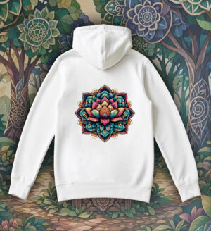 Sweats à capuche Unisexe Adultes / Lotus ~ Mandala