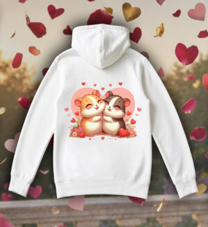 Sweats à capuche Unisexe Adultes / Hamsters I ~ Loves