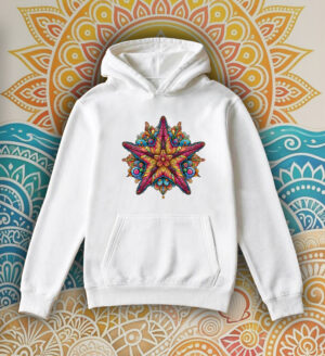 Sweats à capuche Unisexe Adultes / Etoile ~ Mandala